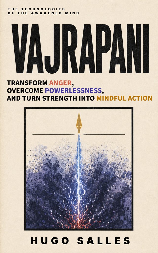 Vajrapani book cover, English edition, by Hugo Salles